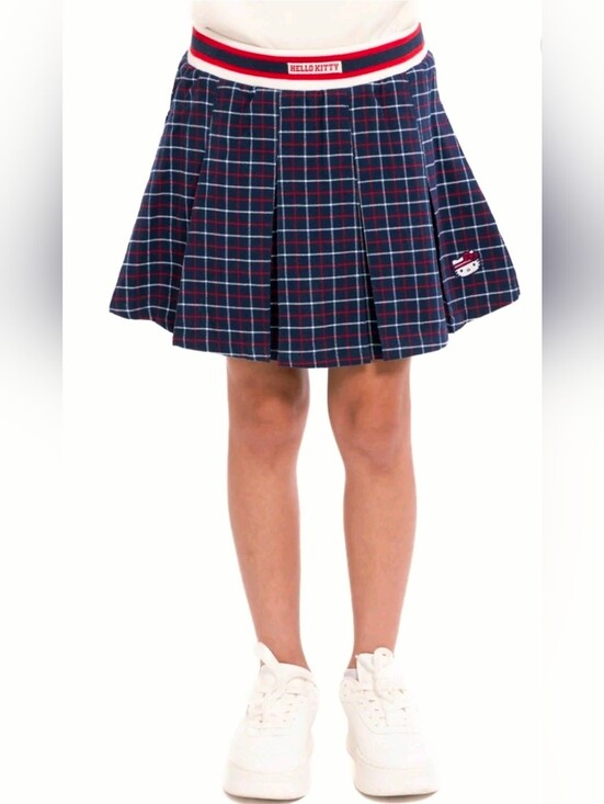Sanrio Other - New Sanrio Hello Kitty Girls Cotton Plaid Pleated Skort, summer / back to school